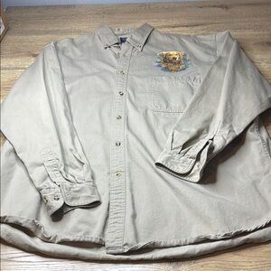 Men’s NCC Apparel Heavyweight ButtonDown Shirt Hunting Size 2XL